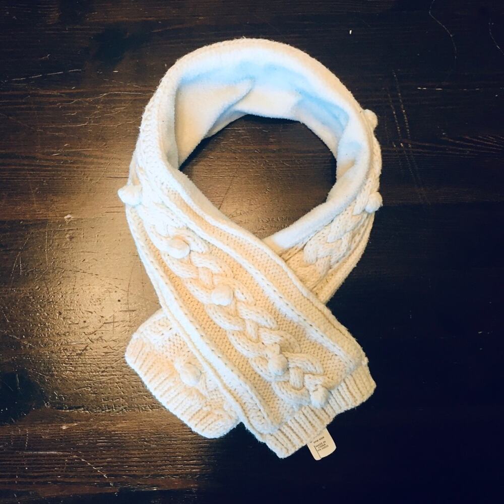 Baby Gap Cozy Fleece Knitted Scarf